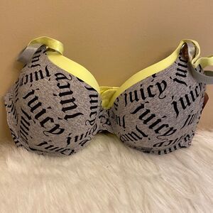 NWT Juicy Couture 2PK Show Me Off Bra Set - Size 40D